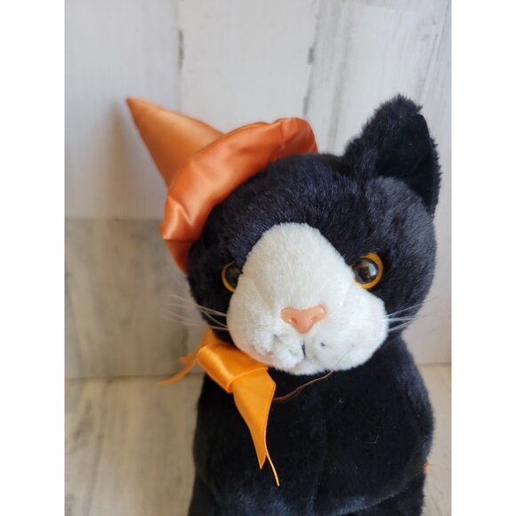 Carlton cards AS IS which‎ is cat Halloween black accessory prop - Picture 2 of 11